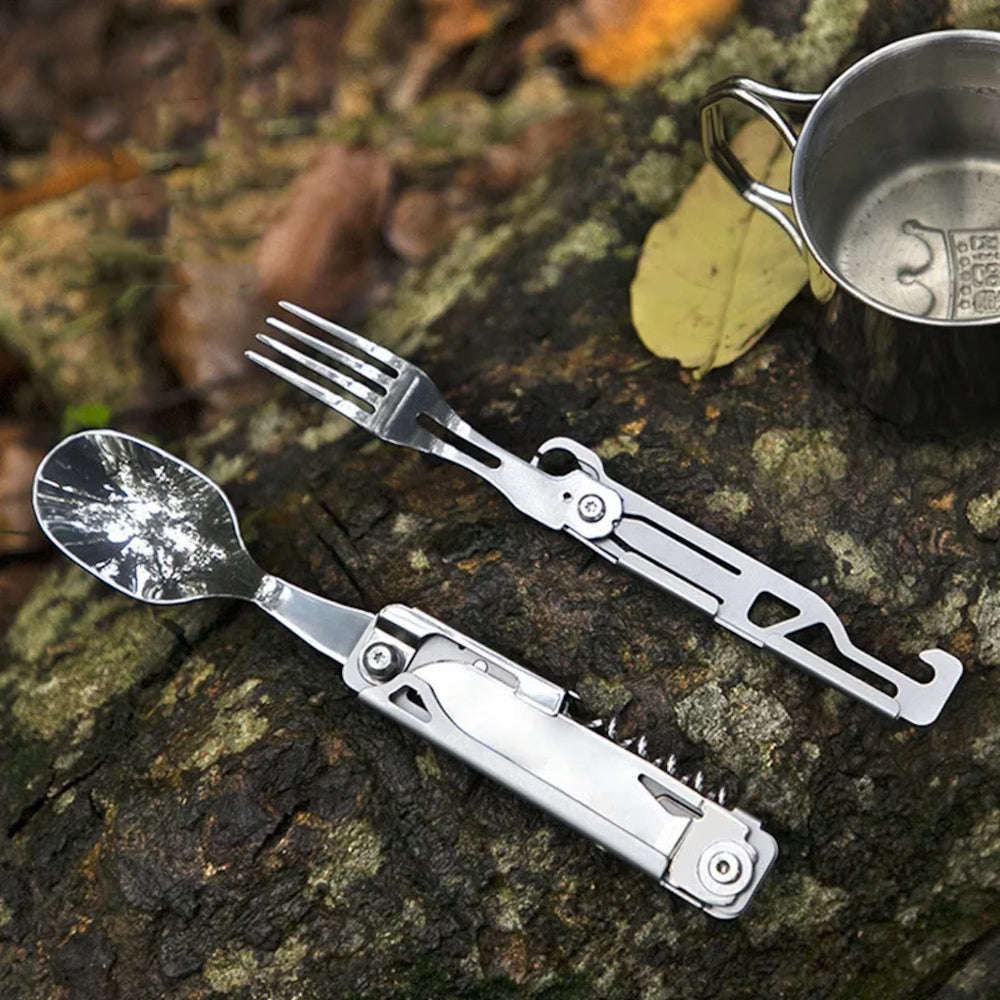 Foldable Camping Cutlery