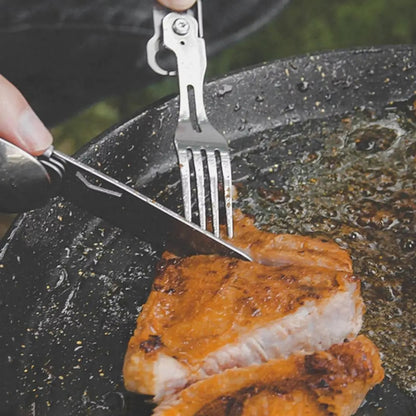 Foldable Camping Cutlery