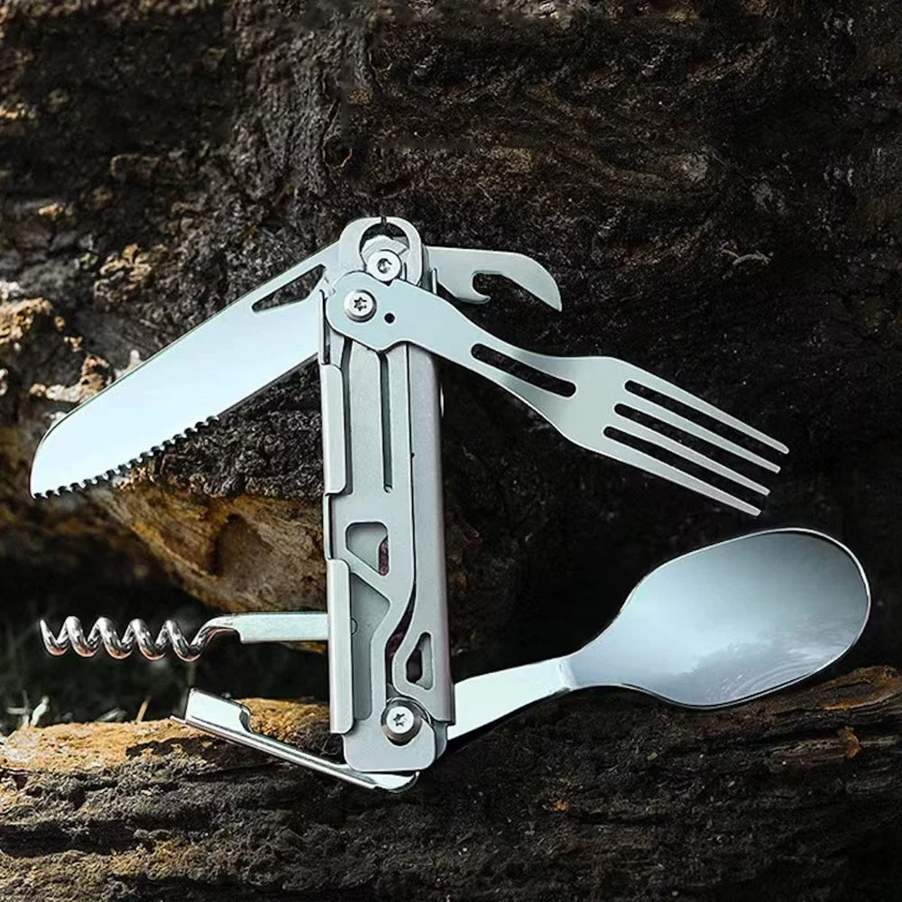 Foldable Camping Cutlery