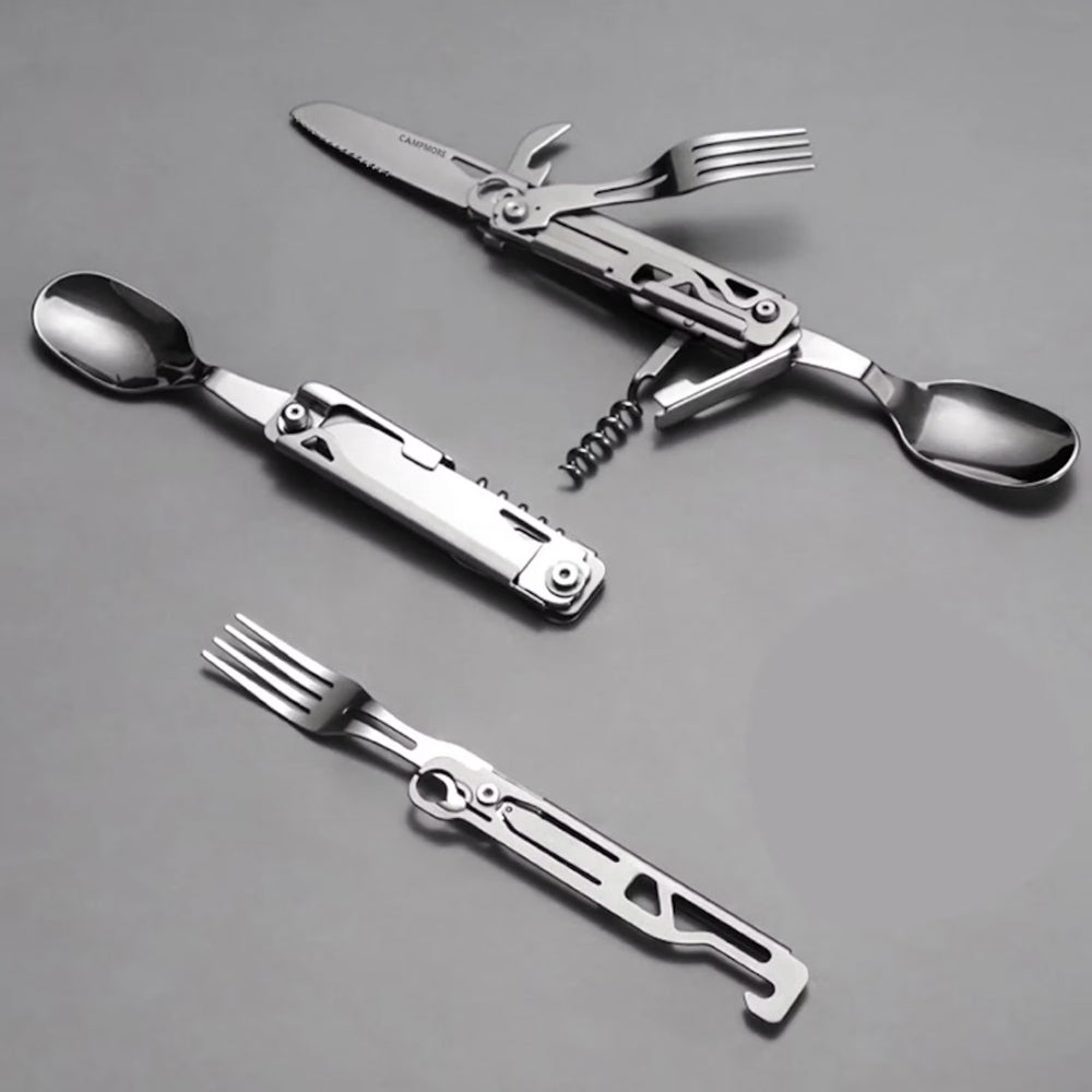 Foldable Camping Cutlery