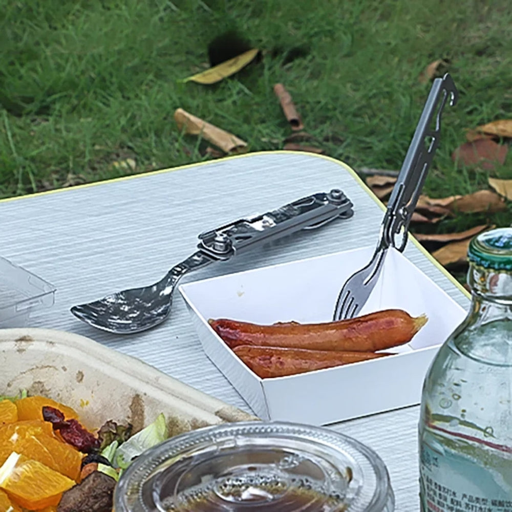 Foldable Camping Cutlery