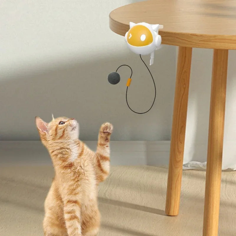 New interactive cat toys electric cat balls pet toys can be raised and lowered hair balls self-hilarious electric cat balls