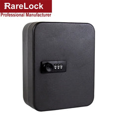 Safe Key Storage Box Combination Cabinet 3 Digital Password for Home Office Hotel Key Security Rarelock MS441 G1